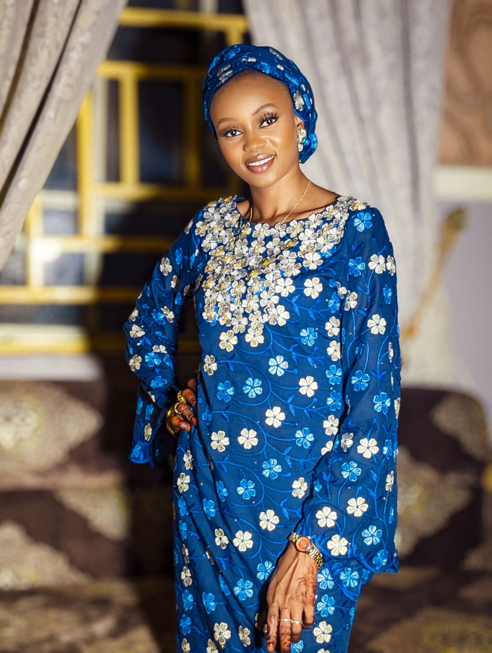 The Aderinola Fashion Brand at work
